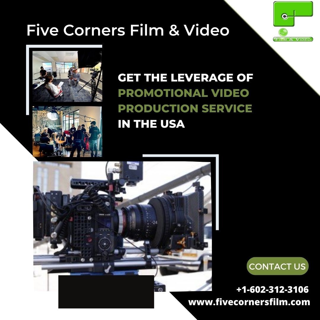 Get the leverage of promotional video production service in the USA	