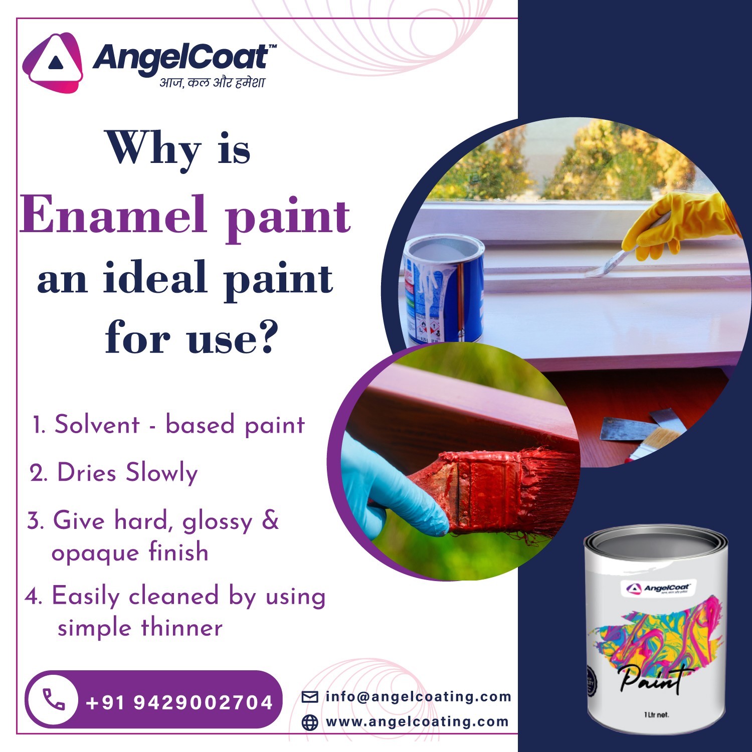 Wood Enamel Paints for a Stunning Finish in Ahmedabad, India